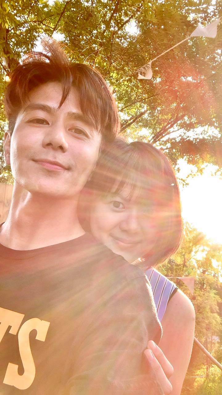 郭彥均與老婆合照