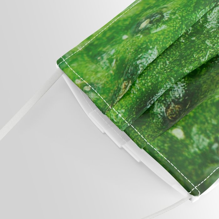 小黃瓜口罩細節