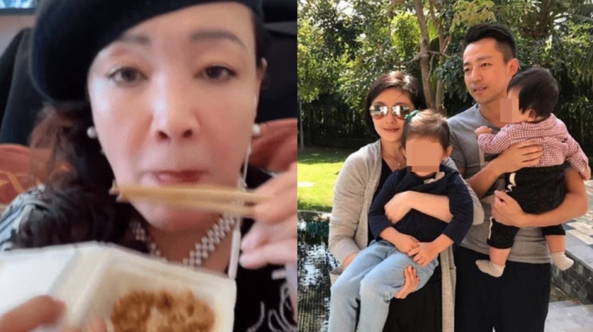 張蘭沒有避諱「撥蝦戀離婚」,昨日依然開直播。