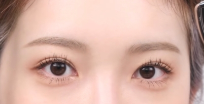 完成自然柔霧眉!