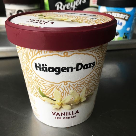 Häagen-Dazs香草冰淇淋