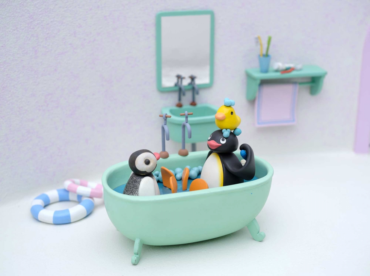 Pingu企鵝家族黏土