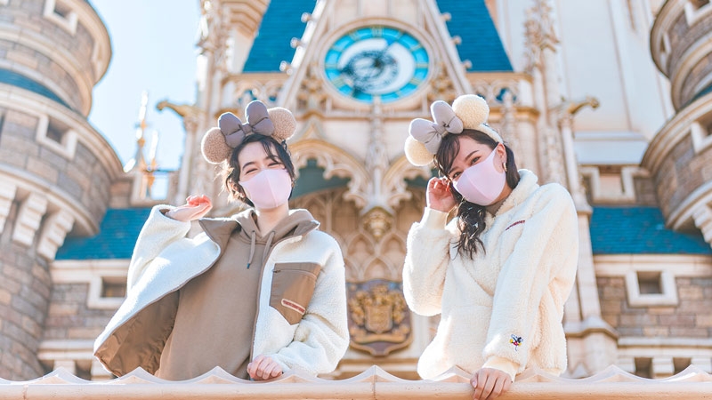 東京迪士尼冬季新品「毛絨髮箍」