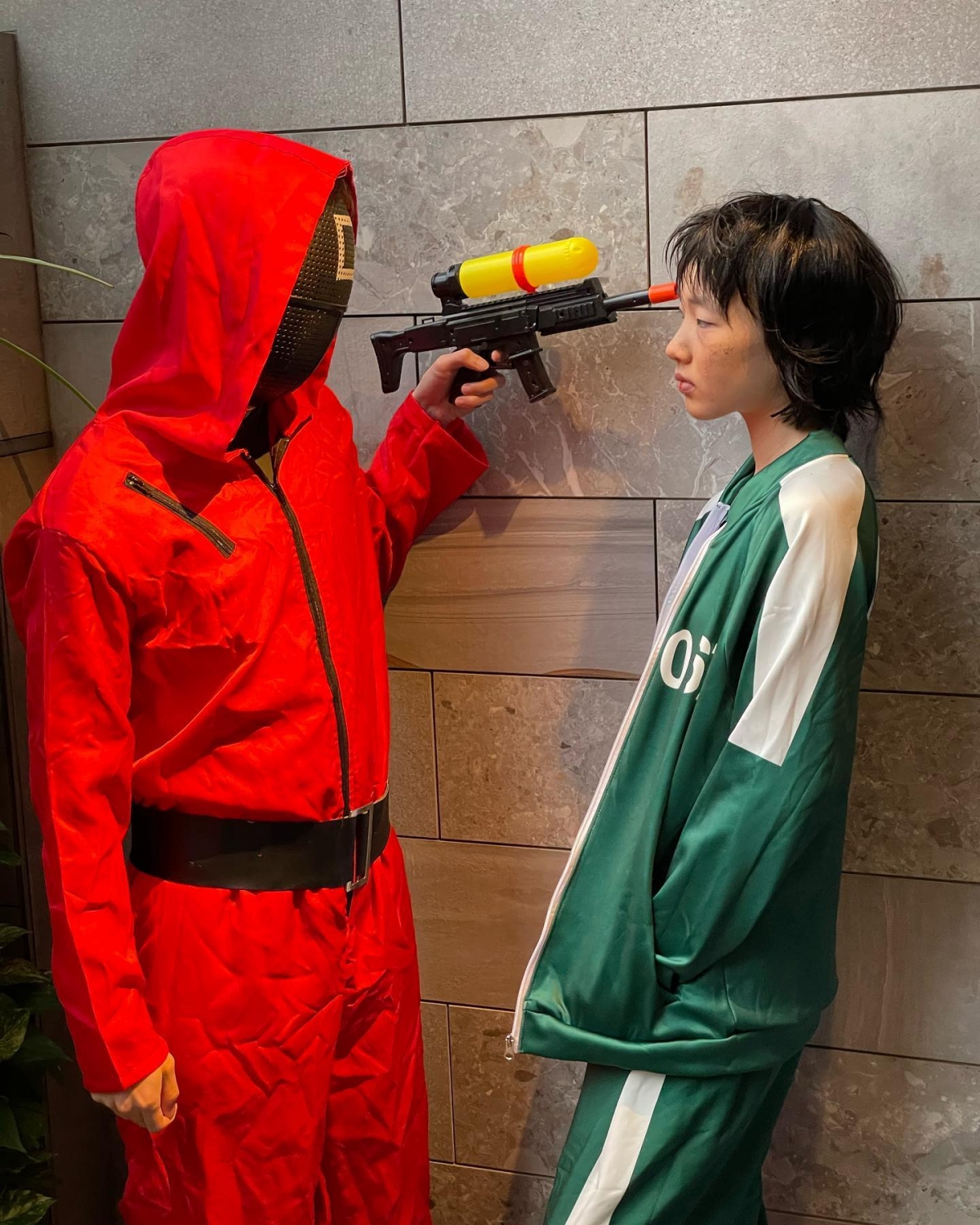 小S女兒Elly萬聖節扮《魷魚遊戲》姜曉