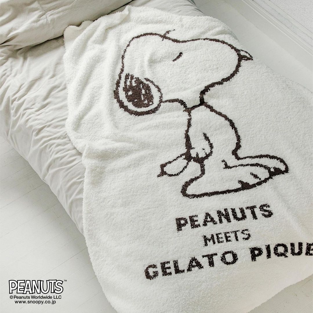 gelato pique史努比聯名毛巾