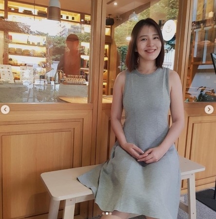 言言曾因這一張照片被網友質疑懷孕
