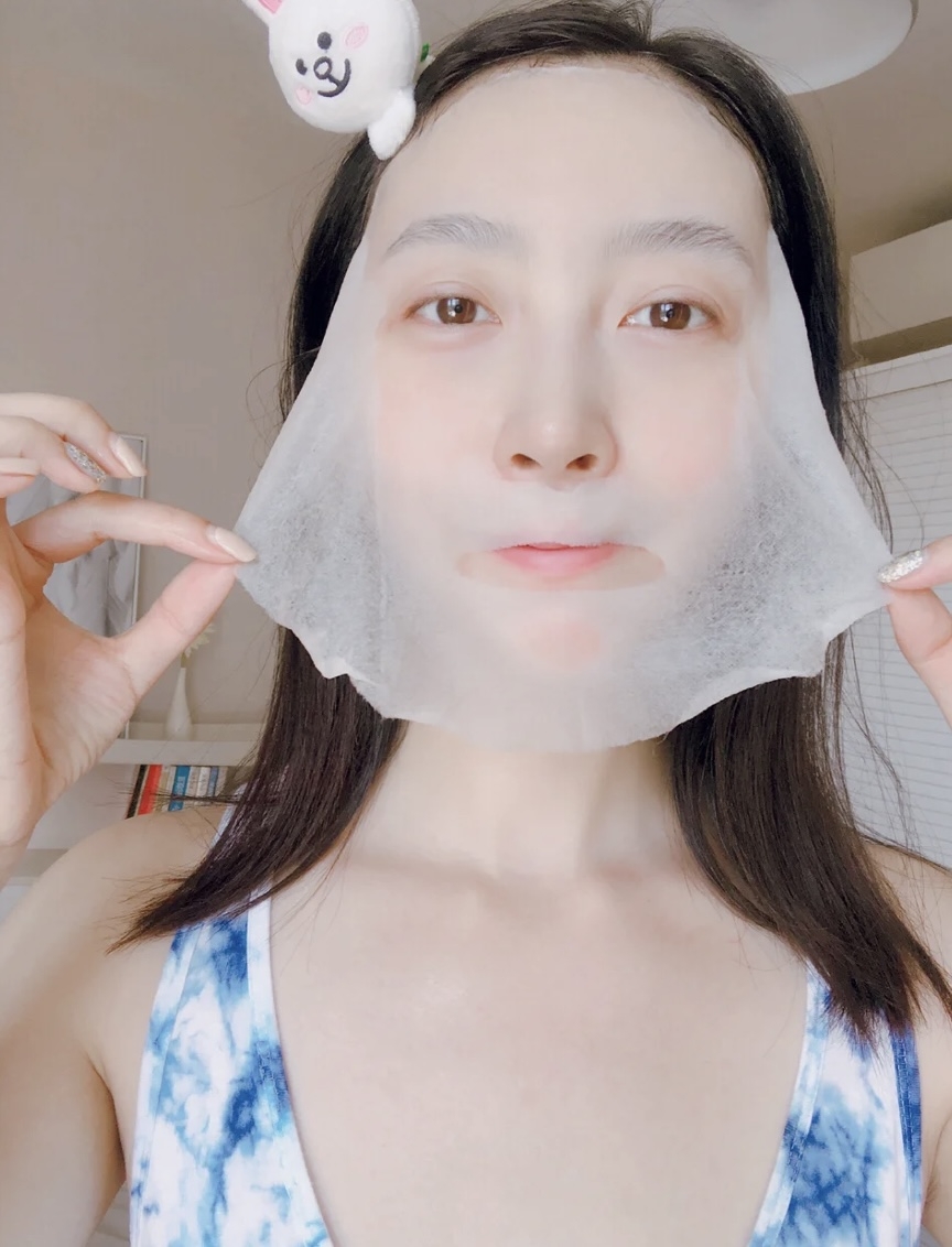 面膜誤區5:撕掉面膜的方向