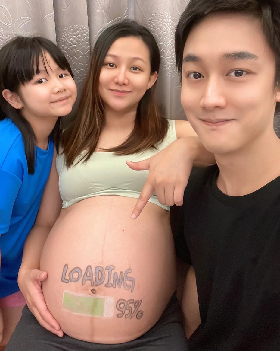 京燁感謝老婆努力生下寶寶:「真的謝謝妳為我做的一切,懷孕太辛苦了。」