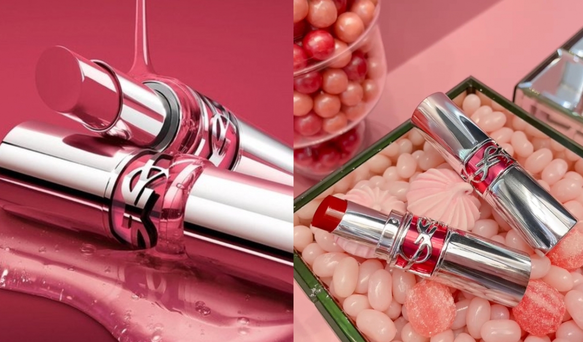 2022唇膏新品推薦:YSL 情挑誘吻晶亮蜜唇膏,NT$1,380