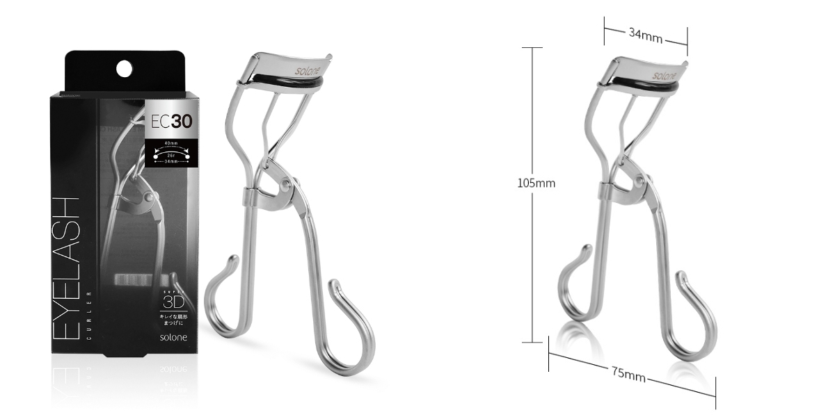 1.Solone 專業訂製睫毛夾，價格NT.120