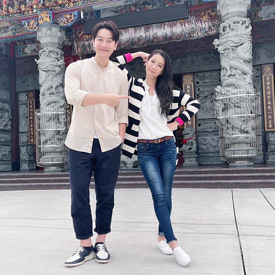 張勛傑、林韋君合作新戲《神將少女八家將》。