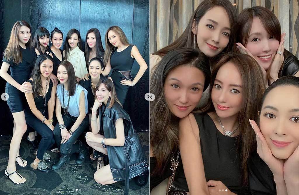 關穎為首的貴婦閨密團，包含林志穎老婆