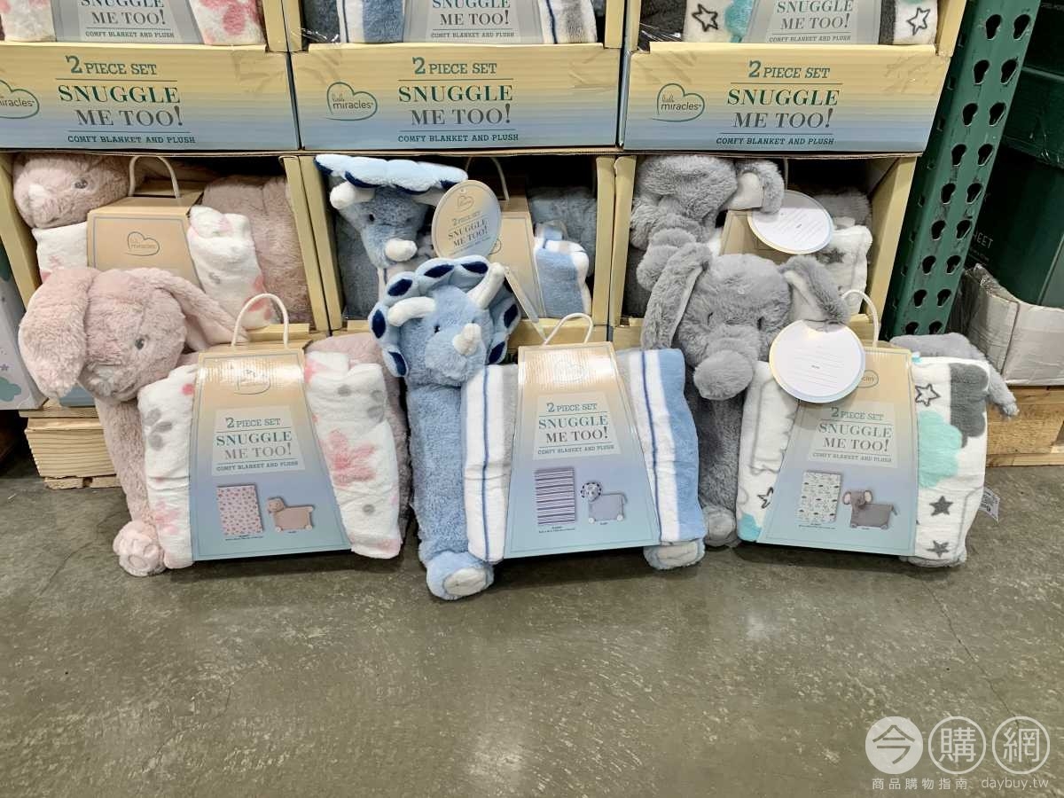 「動物造型枕+蓋毯2入組」療癒動物造型