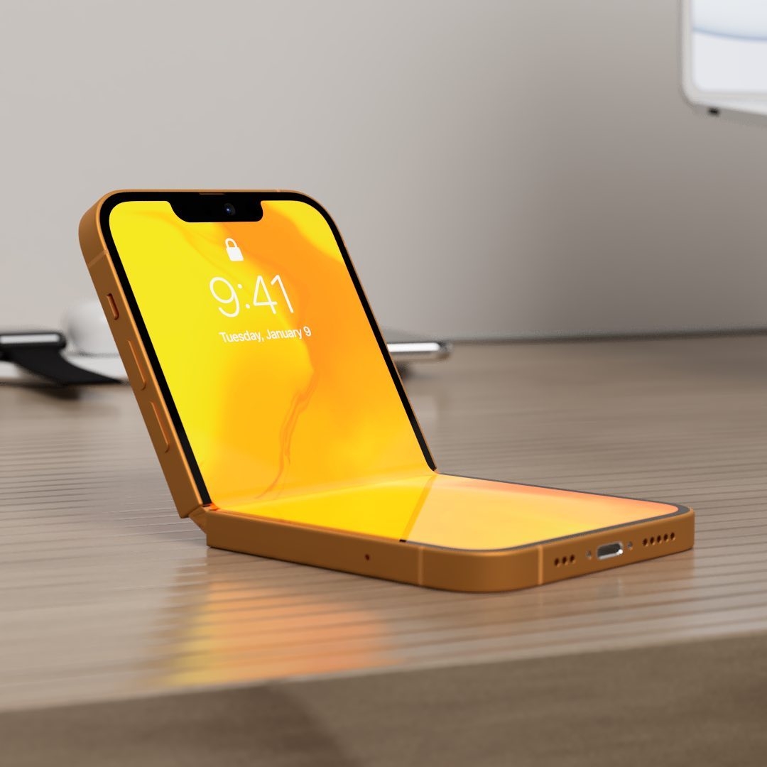 Apple申請iPhone Flip專利