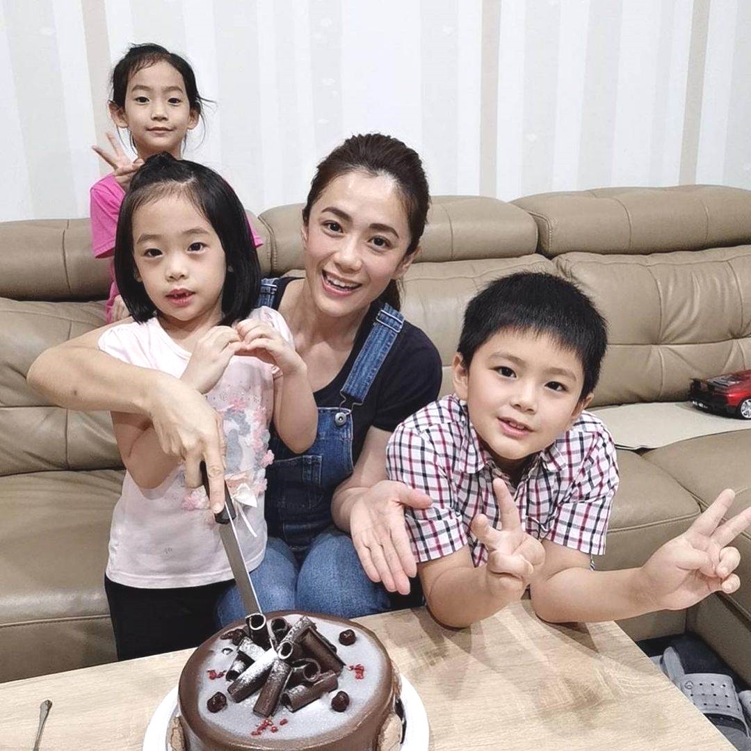 柯以柔離婚後努力當3寶媽養全家