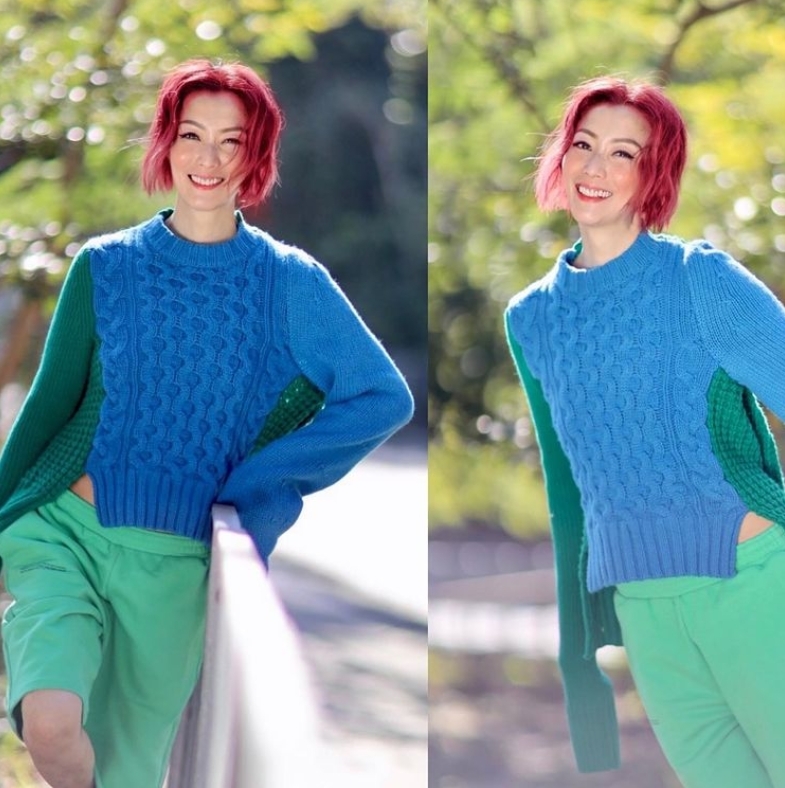 鄭秀文透過IG分享近照