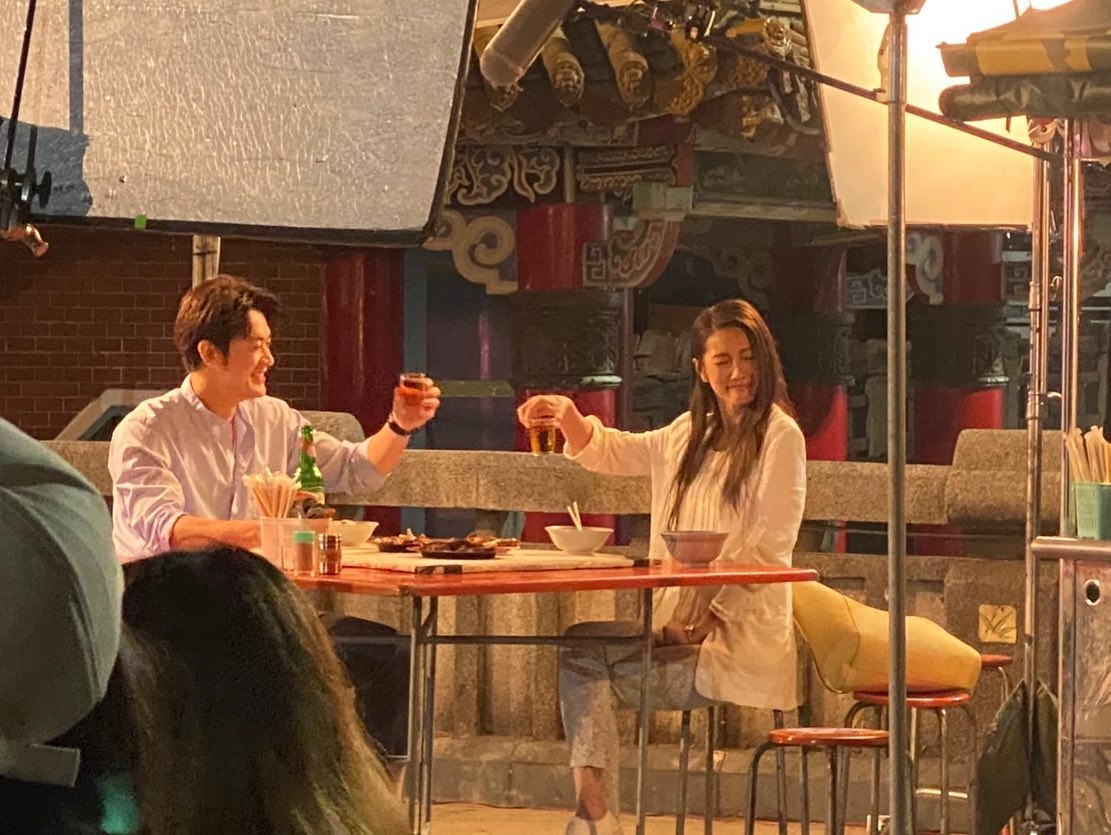 張勛傑否認與林韋君交往,但粉絲們依然認為兩人外型登對。