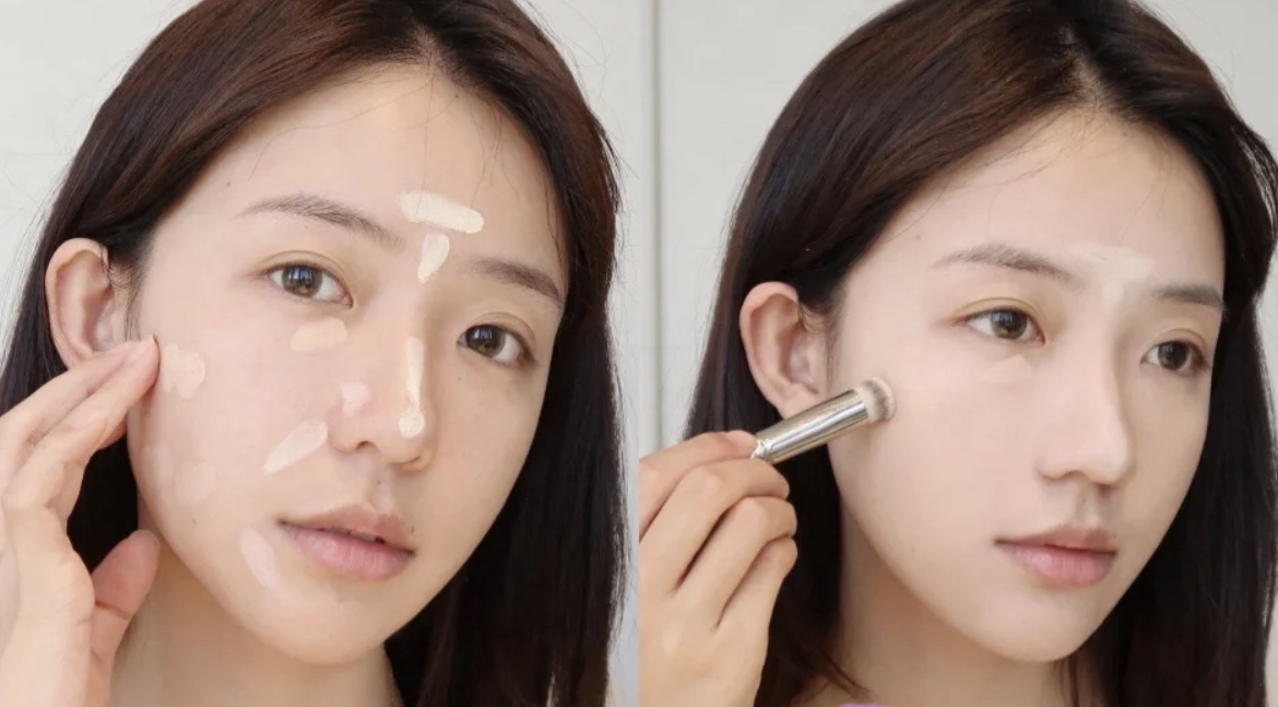 較嚴重的3D瑕疵,推薦大家使用遮瑕刷做重點遮蓋