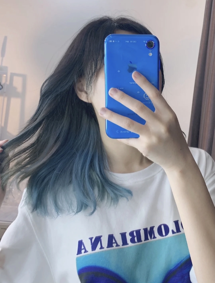 銀灰色x獨角獸藍