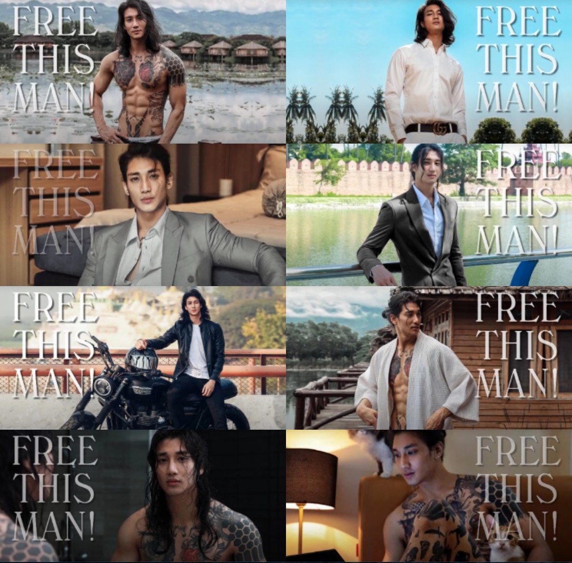 TC Candler也為目前因支持民主抗議活動而被軍政府逮捕入獄中的Paing Takhon聲援。