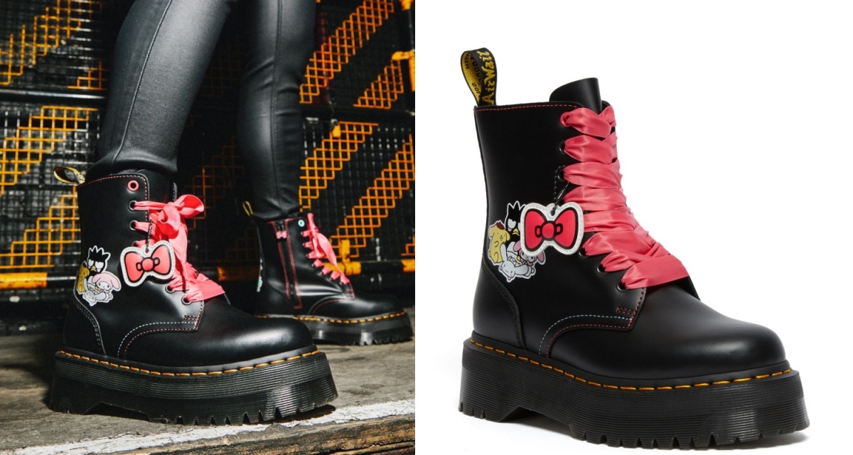 Dr. Martens 三麗鷗聯名Jadon厚底馬汀靴