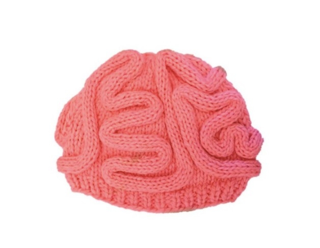 「大腦毛線帽」成年底熱門送禮選擇。