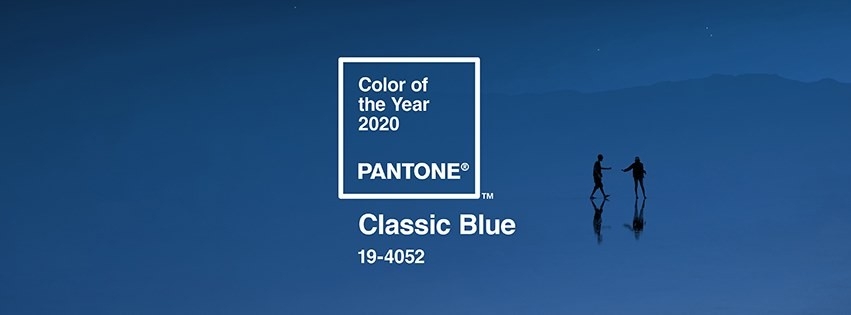 2020 Pantone「經典藍(Classic Blue)」