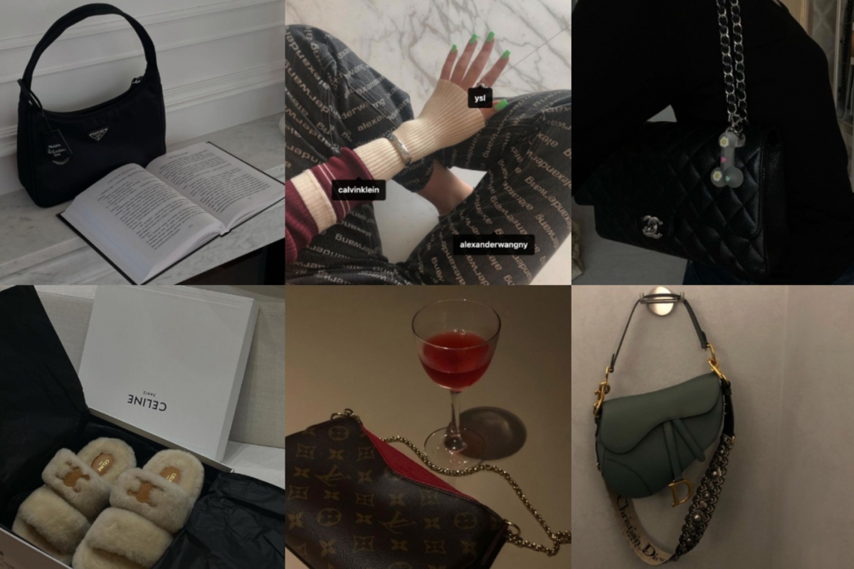 謠傳是「普丁私生女」的Luiza Rozova,時常在社群網站上分享精品收藏。