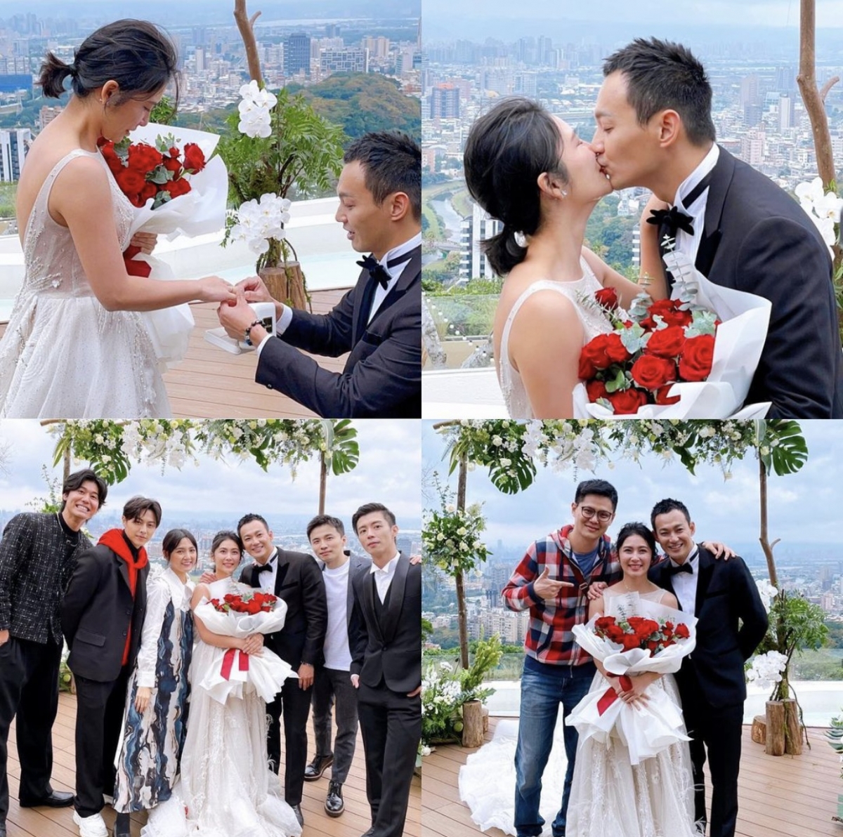 威廉向女友求婚成功。