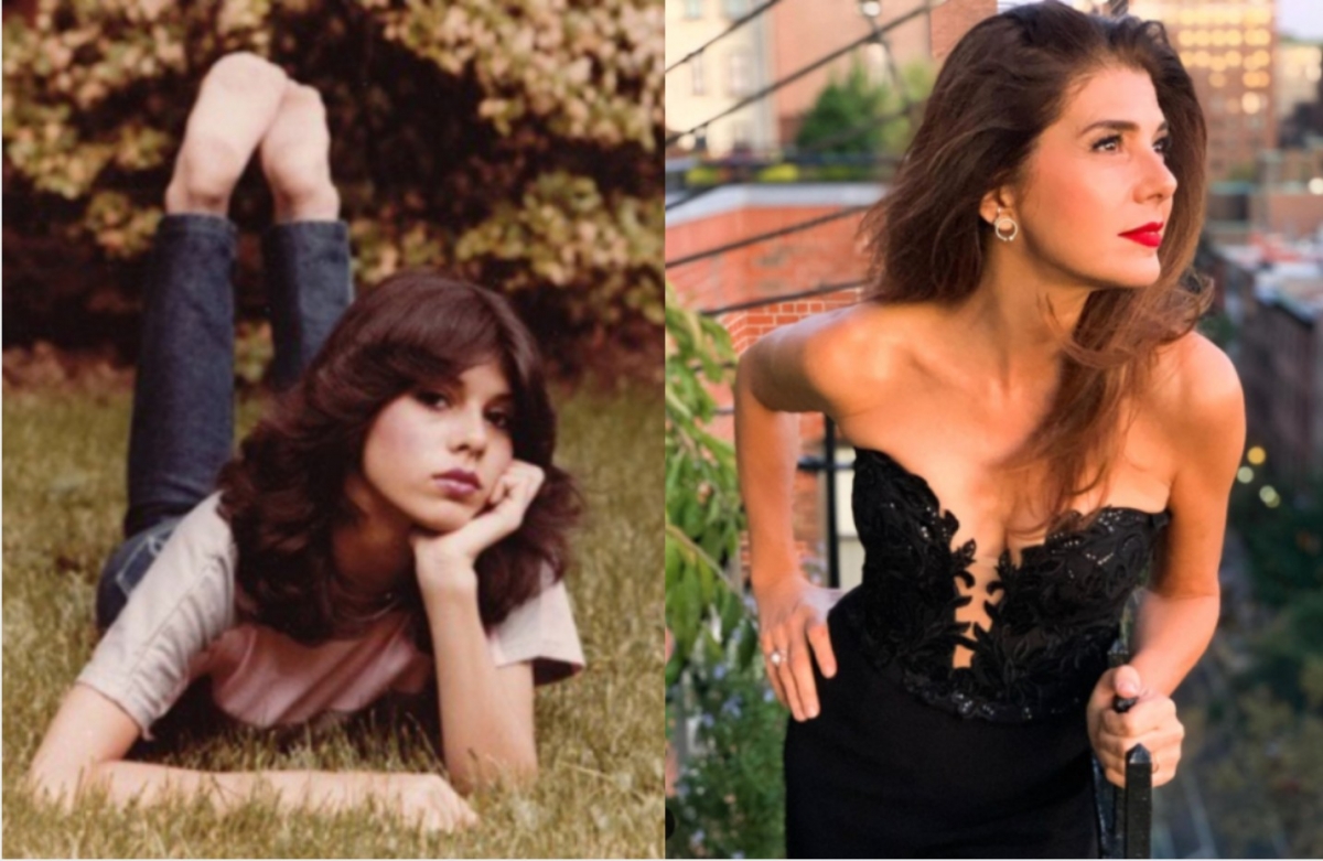 57歲的瑪麗莎托梅，曾分享自己14歲時的照片，與現在依然美麗的模樣並沒有太大分別。