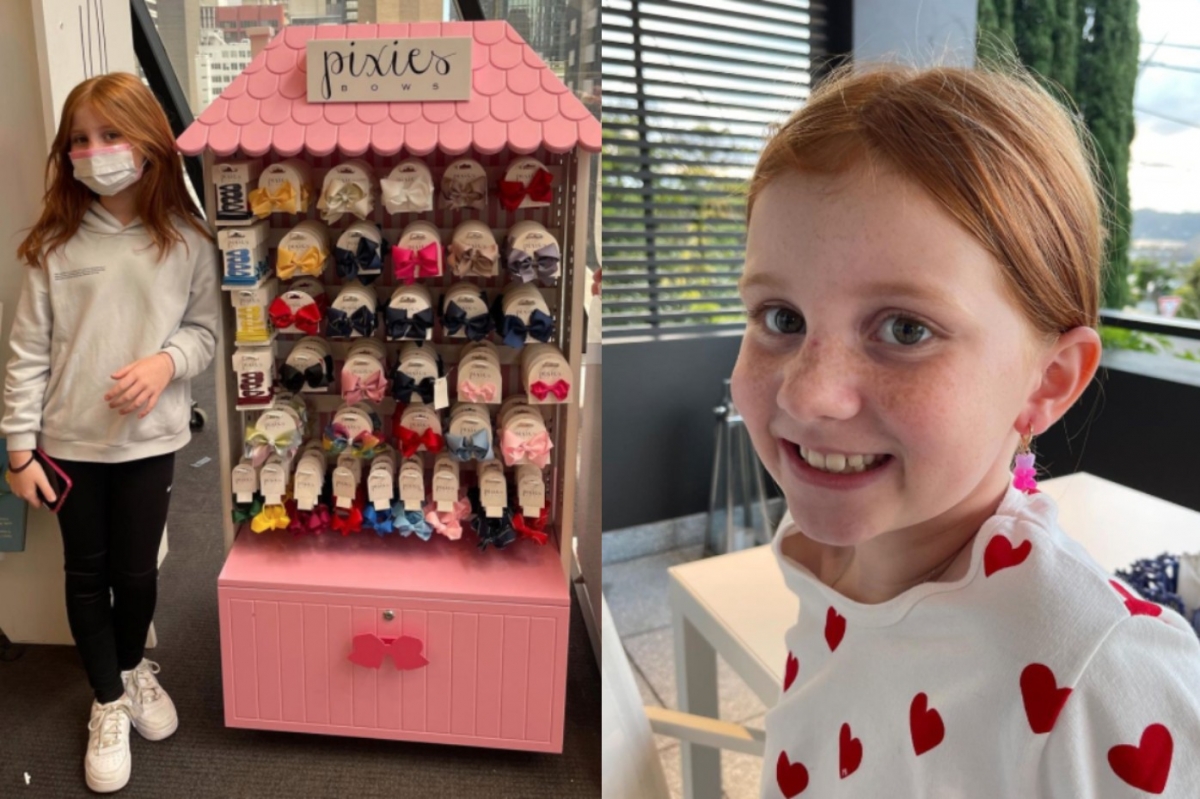 皮克希一出生時，就擁有自己的髮飾品牌。