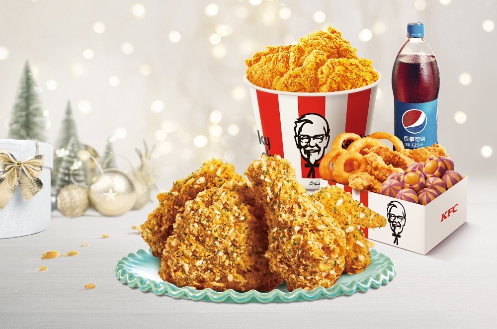 肯德基奶油香蒜雪花脆雞