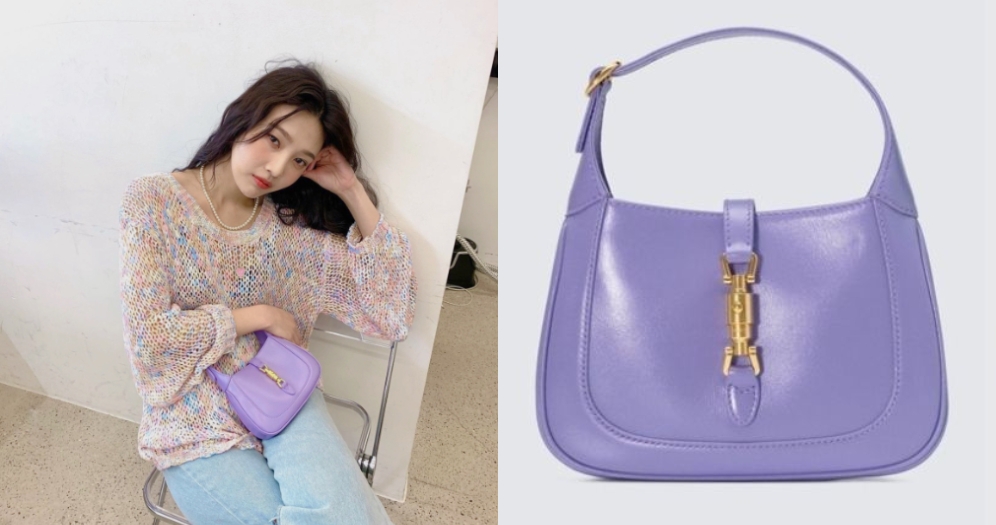 2022 Pantone「長春花藍」包包推薦4:GUCCI JACKIE 1961 腋下包，NT$58,800
