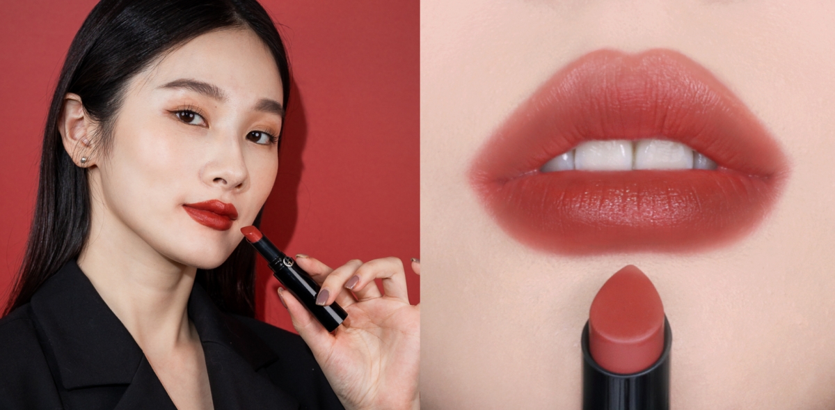 Giorgio Armani 奢華絲緞訂製唇膏必收色推薦:#201