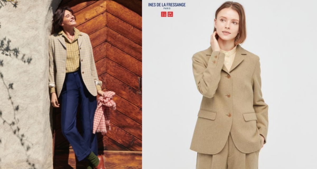 羊毛亞麻混紡外套