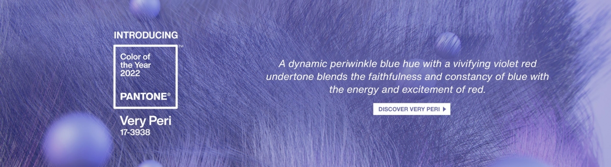 2022 Pantone「長春花藍(Very Peri)」