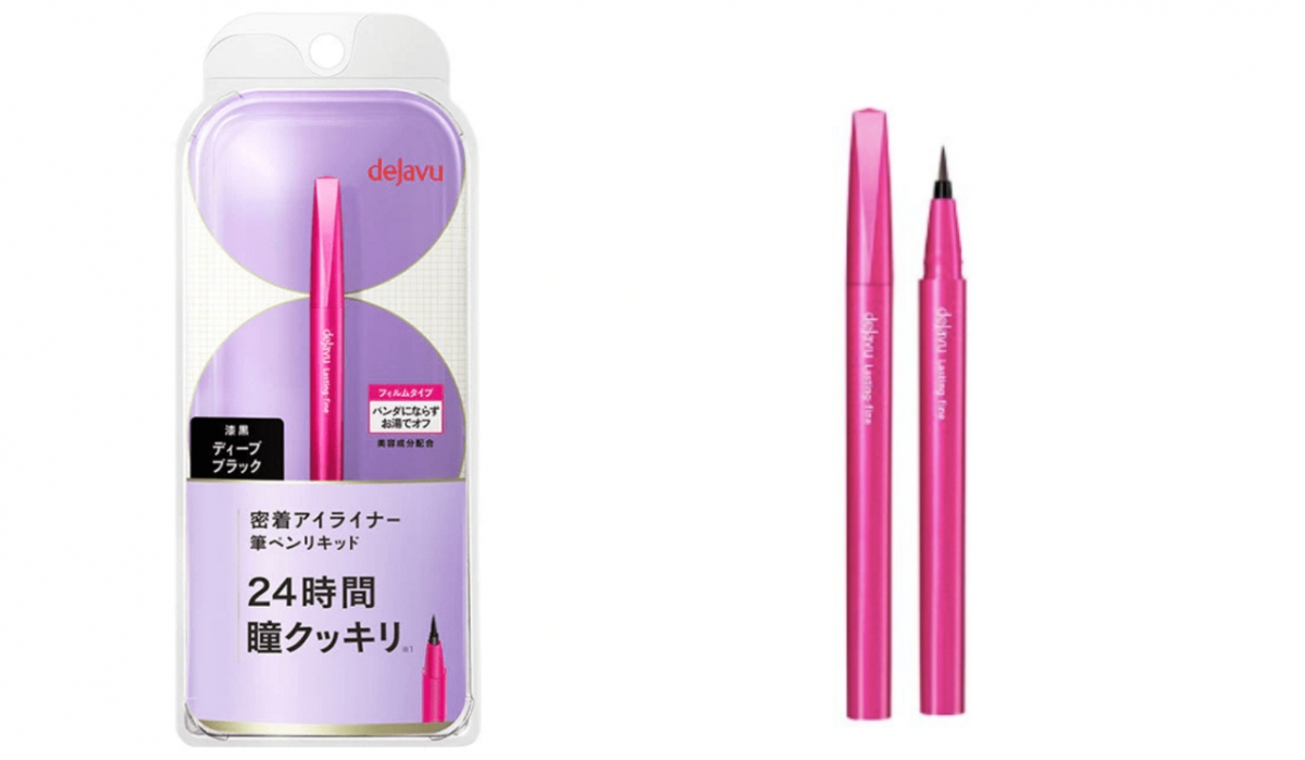 爆款眼線筆推薦2：dejavu就是不暈持久極細眼線液，NT$390