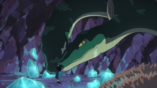 波吉年幼時曾與繼母拯救受到攻擊的「三頭蛇」密茲瑪達,讓密茲瑪達決定效忠波吉。