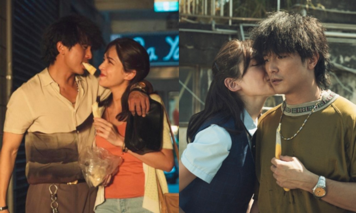 邱澤與許瑋甯在《當男人戀愛時》片中分別飾演阿成與浩婷 這對歡喜冤家。