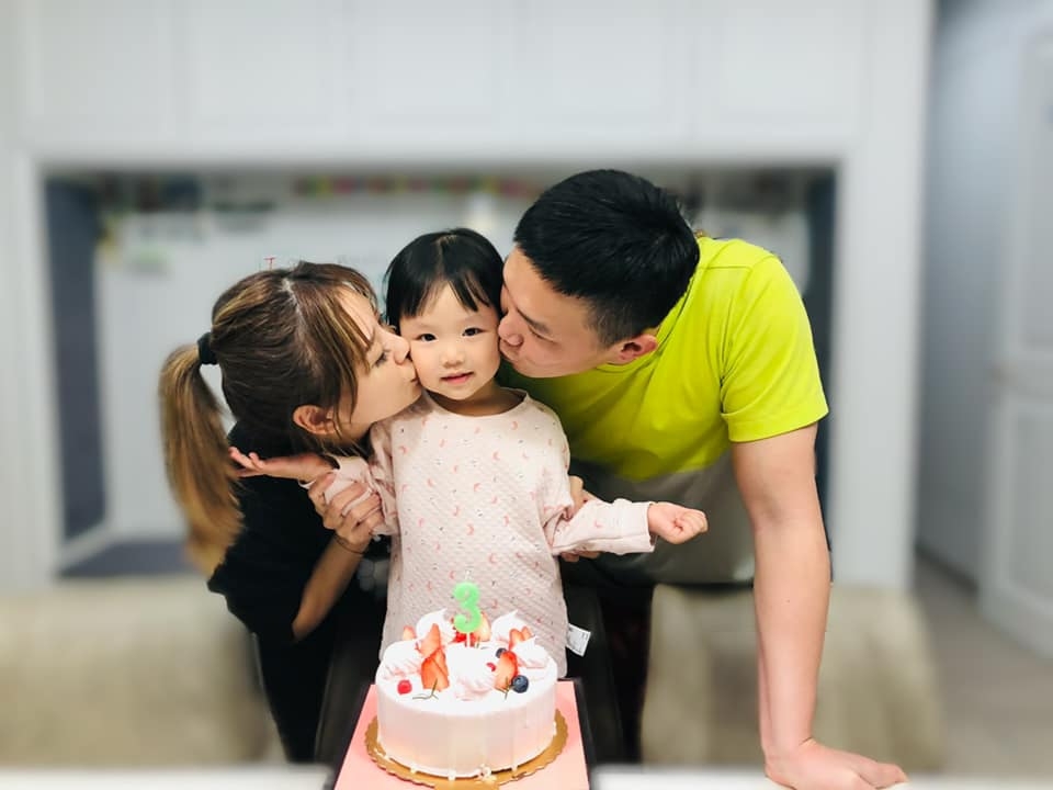 嚴立婷與張智峰幸福家庭