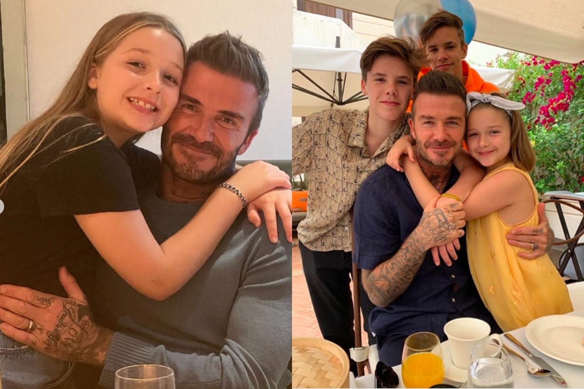 貝克漢相當疼愛獨女小七