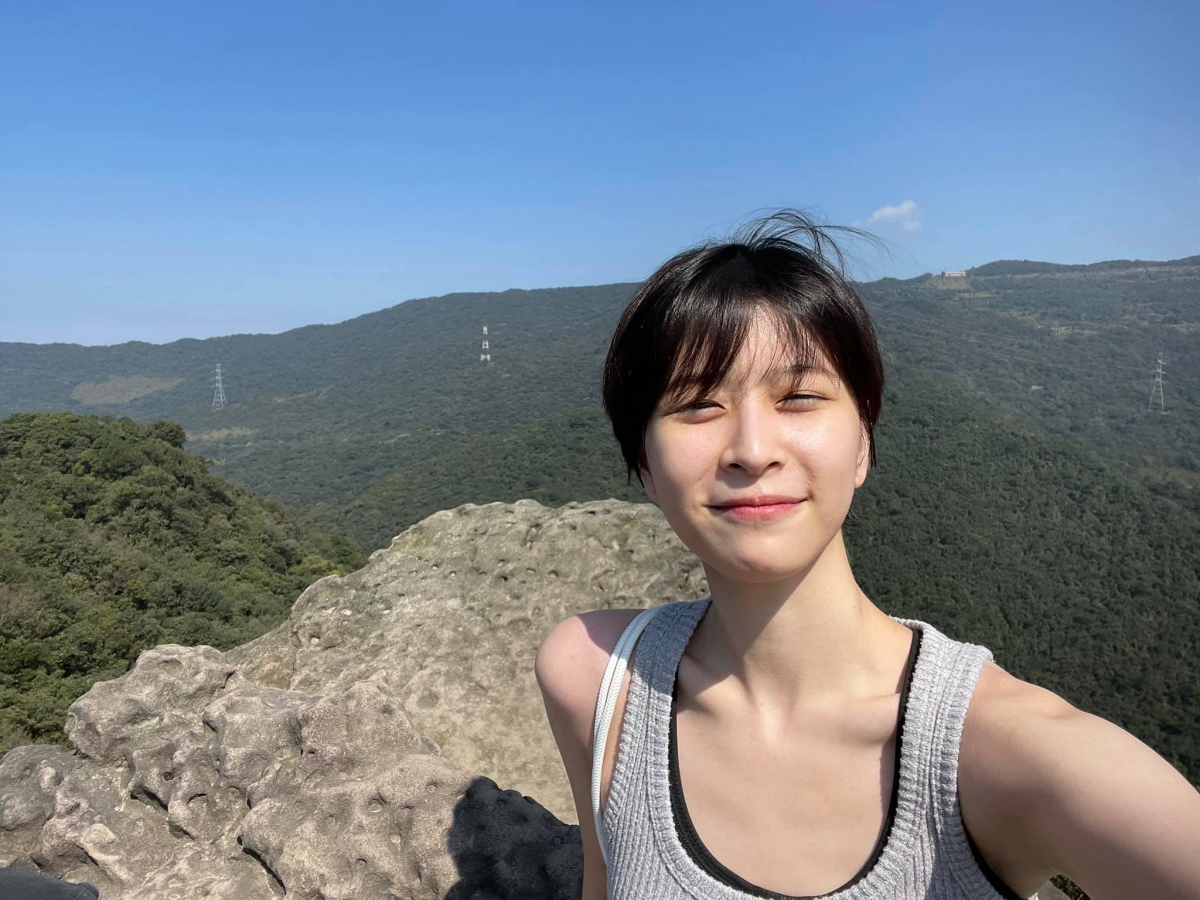 江宜蓉私下自拍皮膚超Q彈