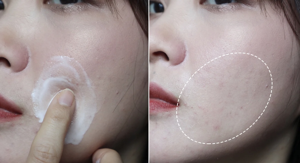 利用凡士林、乳液，或是人手一支的護唇膏等，方便隨身攜帶的乳霜類產品，沾取微量塗抹在脫妝、卡粉的區塊做簡單乳化卸妝