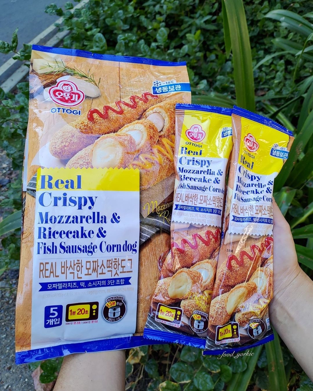 不倒翁韓式脆皮起司年糕熱狗