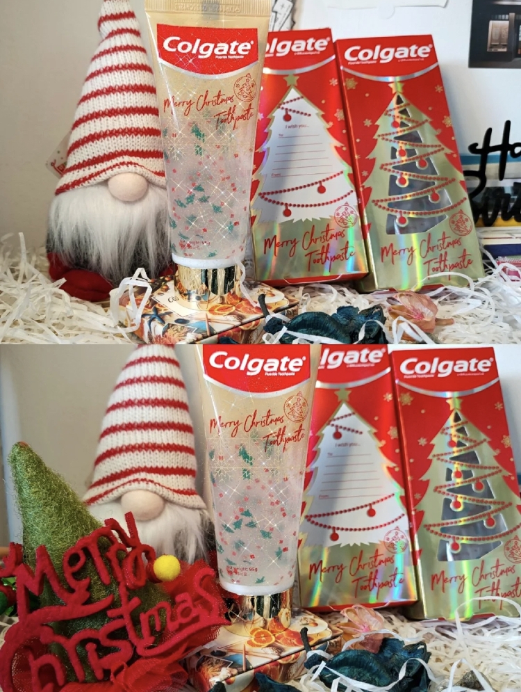 高露潔聖誕節慶款牙膏