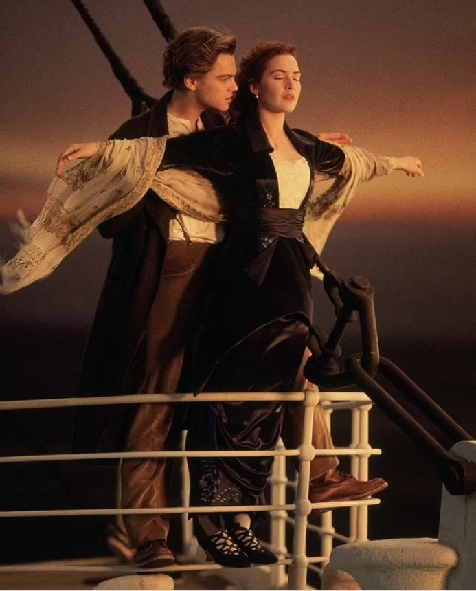 鐵達尼號經典浪漫動作