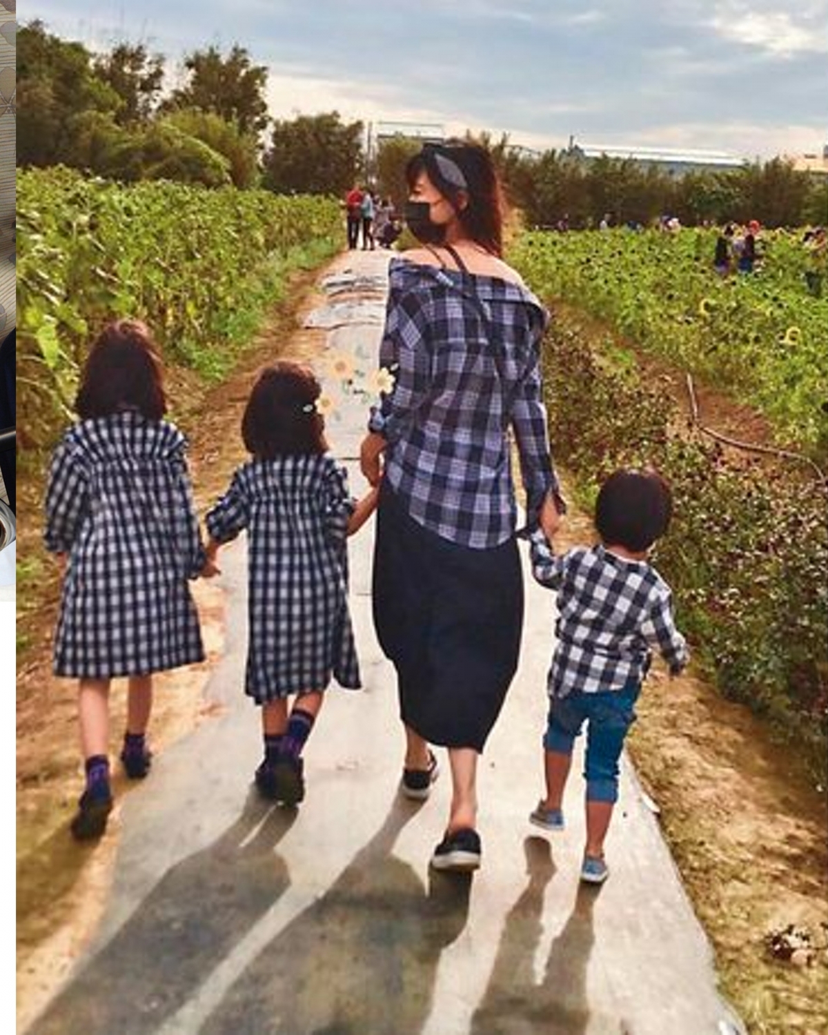 太太李靚蕾婚後生下3個小孩