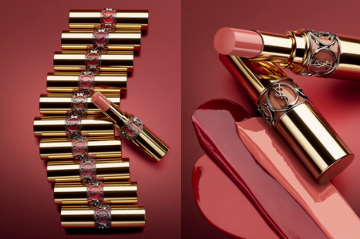 2022唇膏新品推薦:YSL 情挑誘吻晶亮蜜唇膏,NT$1,380