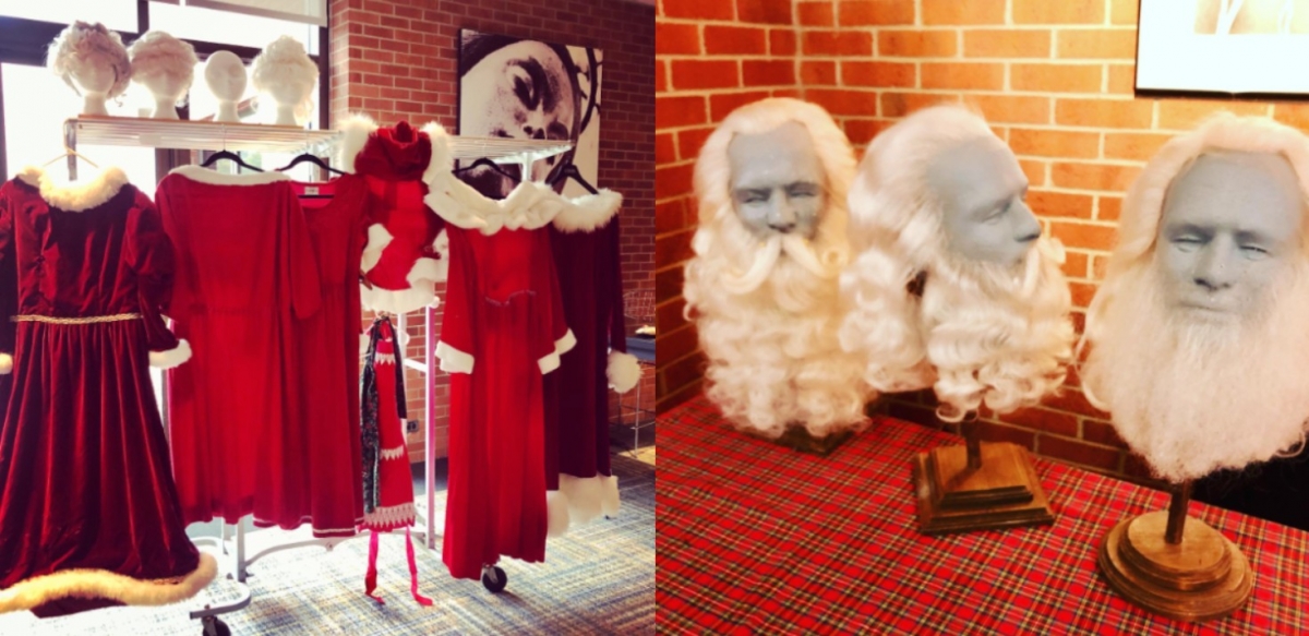 聖誕老人學校從化妝到言行舉止有都完善的指導。