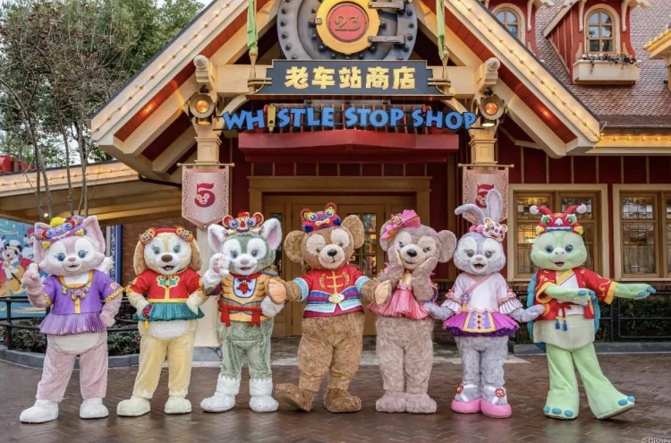 上海迪士尼達菲與他的朋友們